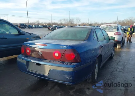 2004 Chevrolet Impala from USA, damaged, VIN 2G1WF52E149203692